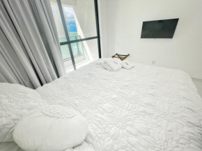 Conforto e luxo a beira-mar de Boa Viagem - W704